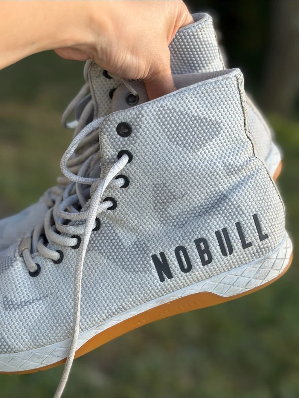 NOBULL Outwork High-Top trainer Sneakers. Frostbite Camo - Size M9 / W10.5